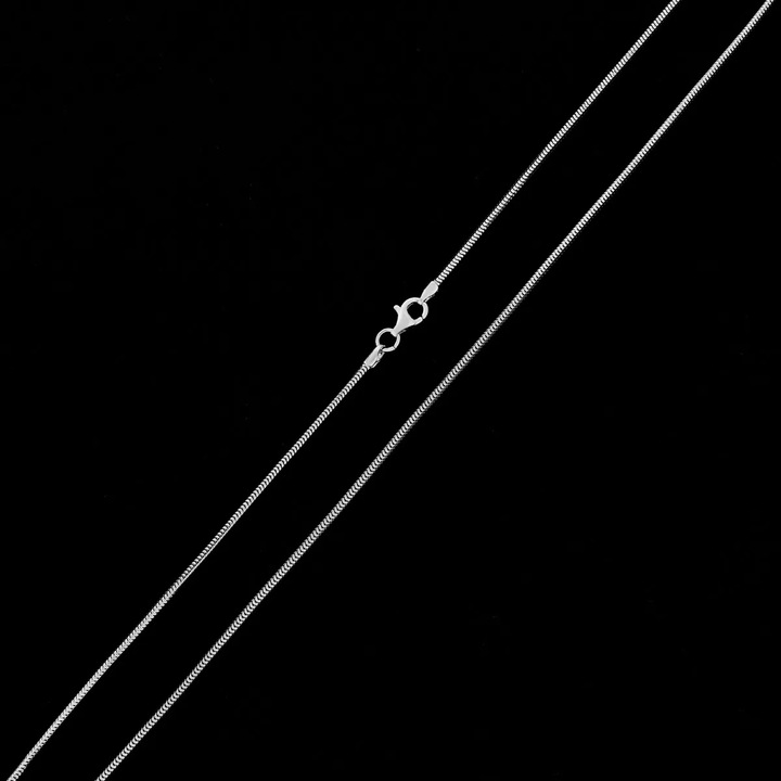 Srebrny łańcuszek pełny Snake 50 cm pr. 925