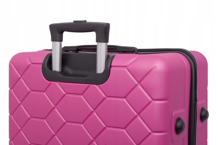 KOMPLET ZESTAW WALIZEK PODRÓŻNYCH BAGIA 3szt. AMSTERDAM