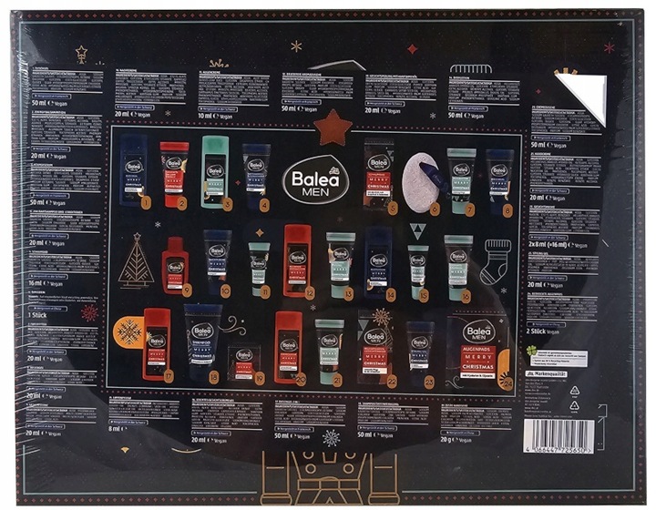 Balea Kalendarz Adwentowy Kosmetyki Mężczyzn 2024