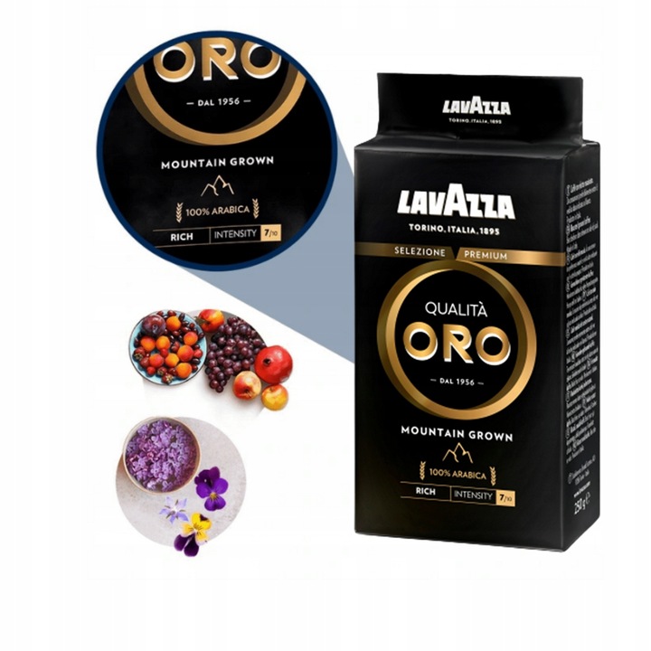 LAVAZZA QUALITA ORO MOUNTAIN GROWN 250g - mielona