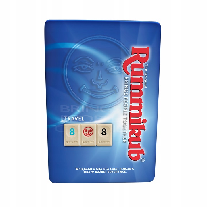 Gra Rummikub Travel Tin - wersja podróżna w metalowym pudełku