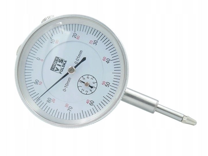 CZUJNIK ZEGAROWY NA STATYW 0.01 / 0-10mm INTER-VIS