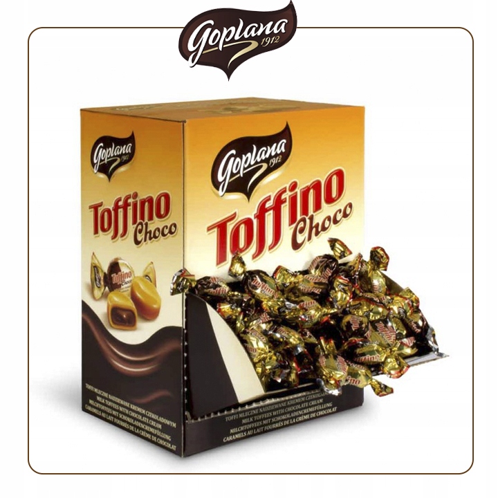 Goplana Toffino Cukierki Czekoladowe Toffi 2,5 kg