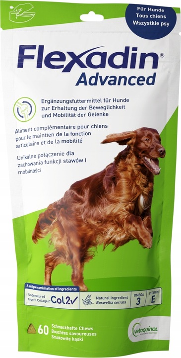 VETOQUINOL Flexadin Advanced Dietetyczna Karma Dla Psów 180g