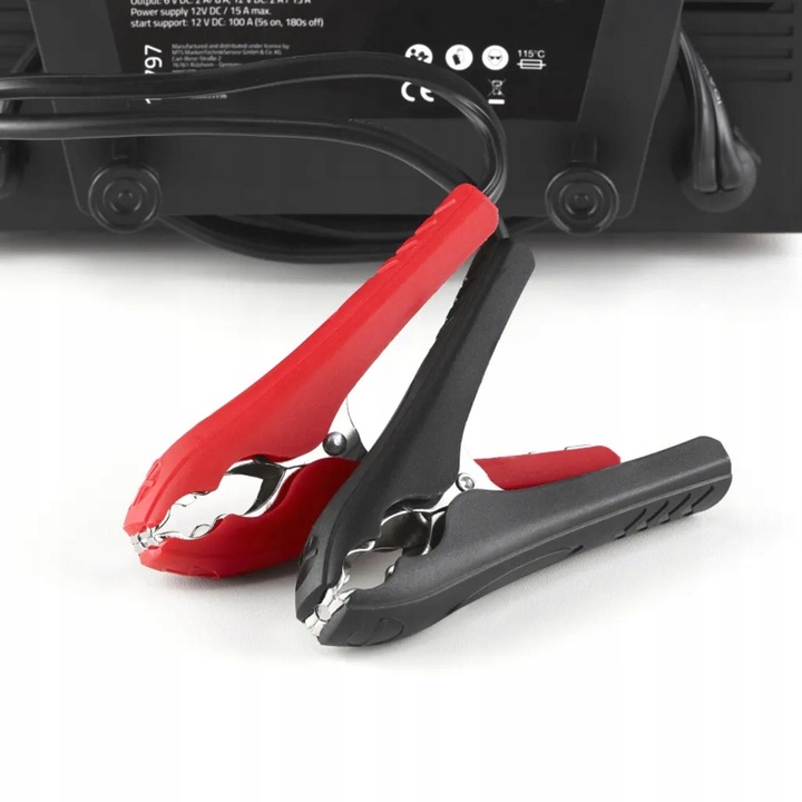 Prostownik F1 Z ROZRUCHEM 100A INTELIGENTNY Z MIKROPROCESOREM 15A 6V 12V