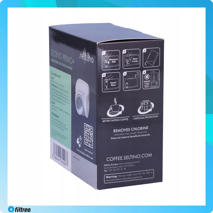 Wkład filtrujący Seltino Primo Plus x3 zamiennik do Brita Intenza+ CA6702