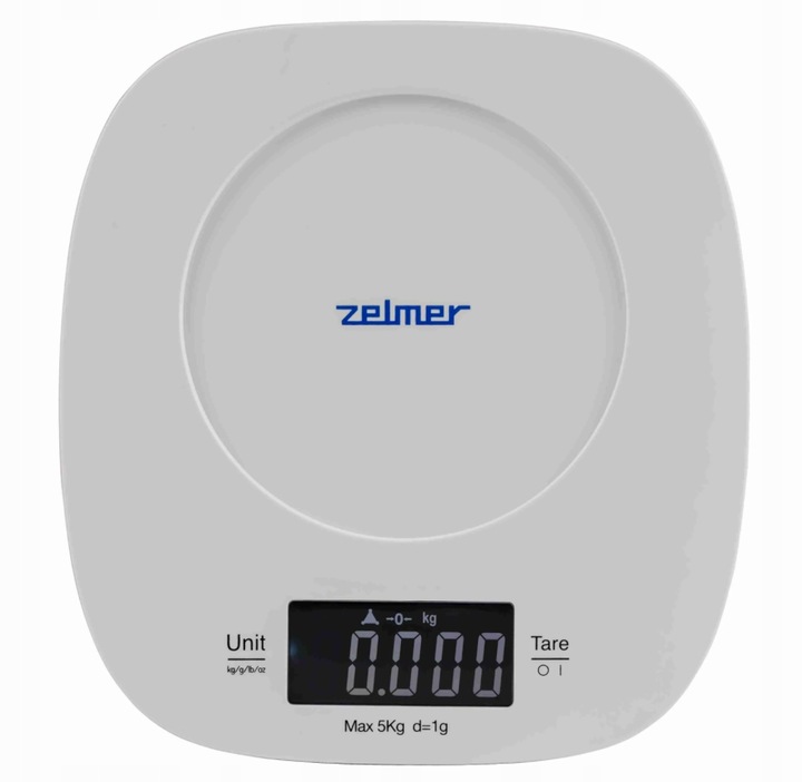 Waga kuchenna Zelmer ZKS1451 biały 5 kg