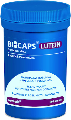 FORMEDS BICAPS LUTEINA ZEAKSANTYNA 20MG VEGE WZROK
