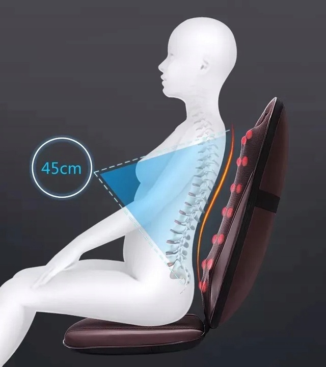 Mata masująca do masażu masażer Shiatsu grzanie do domu i samochodu Gateway