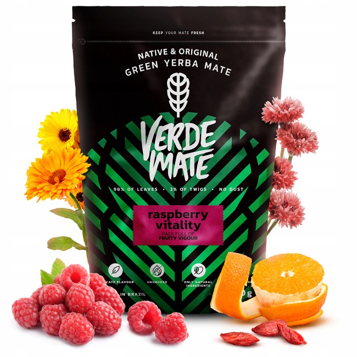 Yerba Verde Mate Green Raspberry Vitality 0,5kg
