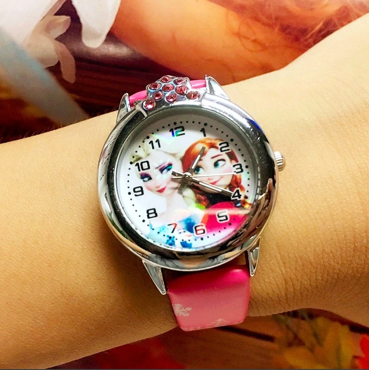 zegarek dziecięcy FROZEN ELSA dla dziewczynki dzieci dziecka KRAINA LODU