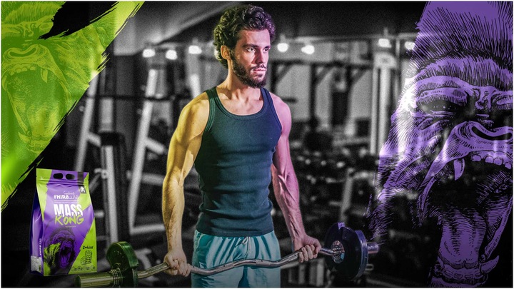 ODŻYWKA NA MASĘ GAINER GEJNER MASS KALORIE BIAŁKO PROTEIN 3000g Hiro.Lab