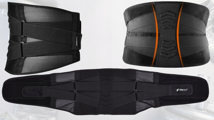 PAS LEDZIOWY na kręgosłup lędźwiowy na dyskopatię ORTOPEDYCZNY do pracy XL