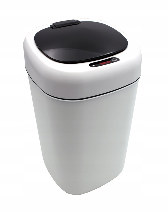 Łazienkowy kosz na śmieci czujnik ruchu bezdotyk