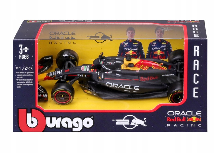 BOLID F1 Red Bull Racing RB20 Max Verstappen 2024 1:43 BBURAGO 18-38097
