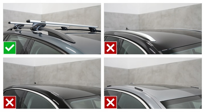 UNIWERSALNY BAGAZNIK DACHOWY POPRZECZKI NA DACH BELKI DACHOWE RELINGI 120cm