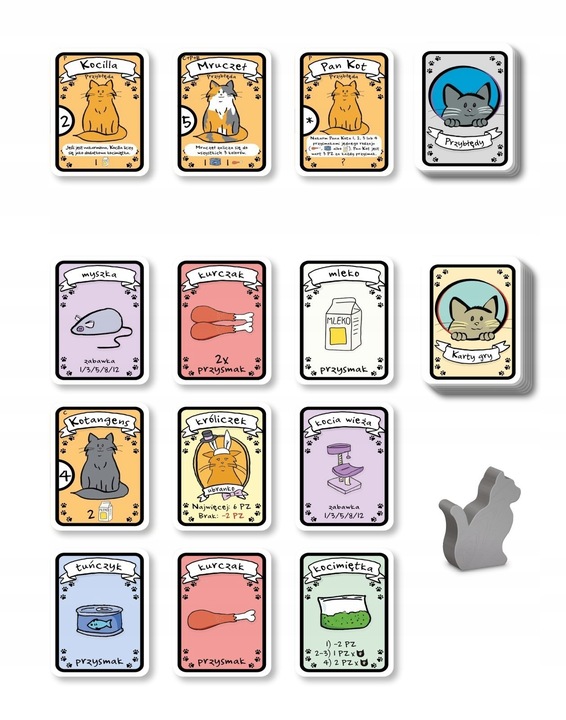 3w1 Najlepsza gra o kotach planszowa 1. ROZSZERZENIE 2. DODATEK PRZYBŁĘDY