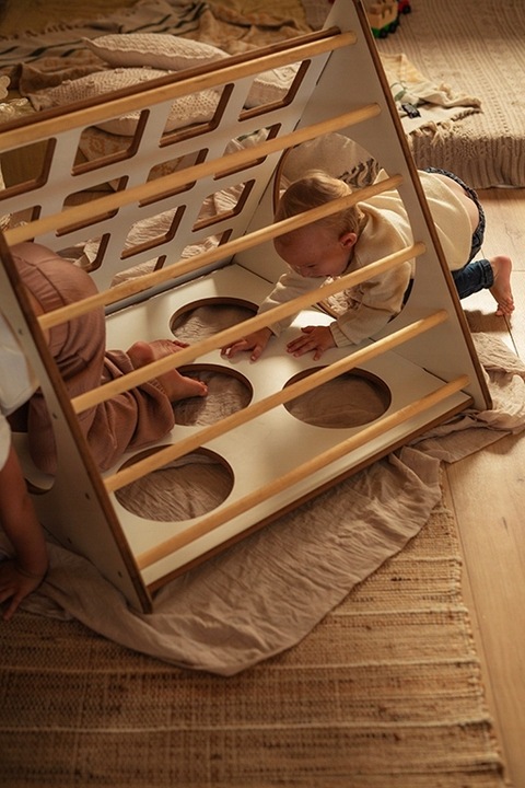 Trójkąt wspinaczkowy dla dzieci drewniany GUGI Certyfikowany