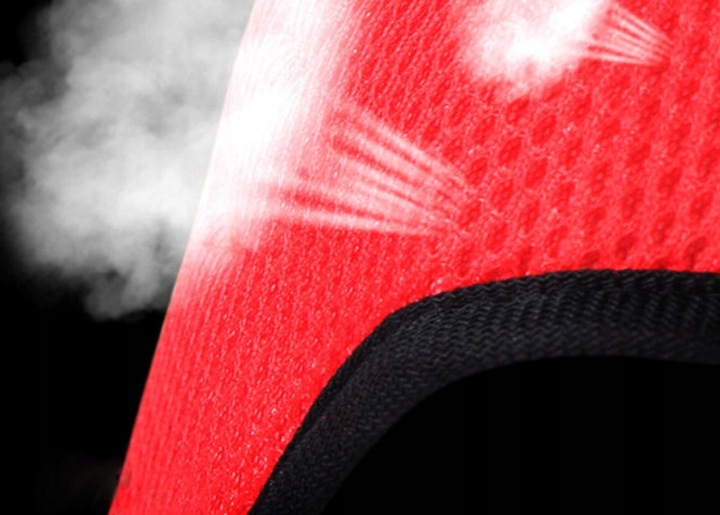 SZELKI BEZUCISKOWE typu GUARD dla psa ELITE M red