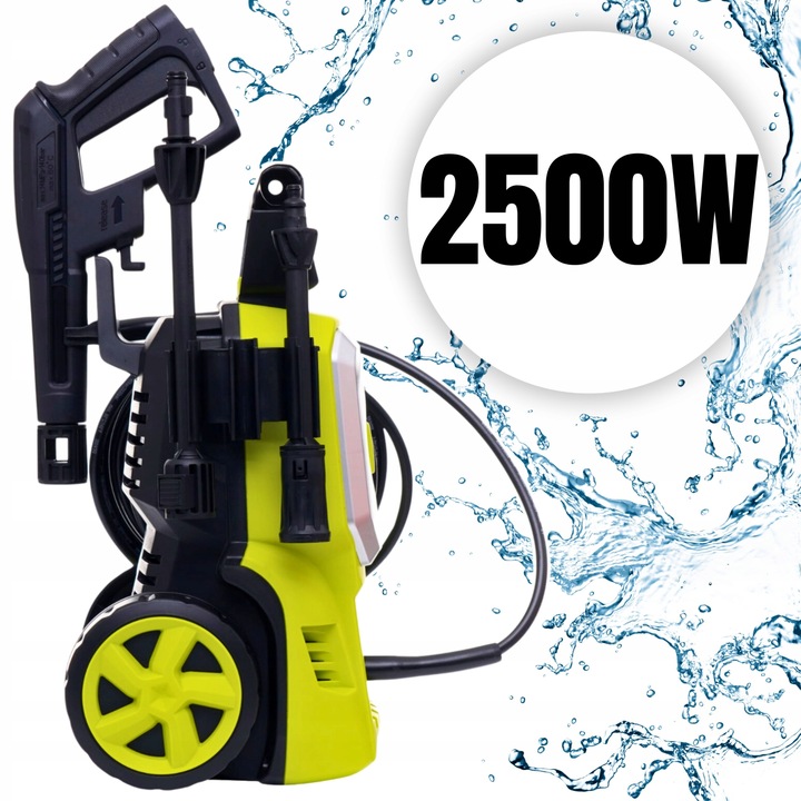 MYJKA CIŚNIENIOWA 250 BAR MOCNA POMPA INDUKCJA ZESTAW PŁYN KARCHER XL 2500W