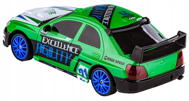 Wyścigowy Samochód Auto RC 4WD DRIFT 2,4 GHz SUBARU IMPREZA DRIFT + PAKIET