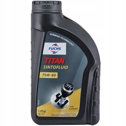 FUCHS OLEJ PRZEKŁADNIOWY TITAN SINTOFLUID 75W80 1L