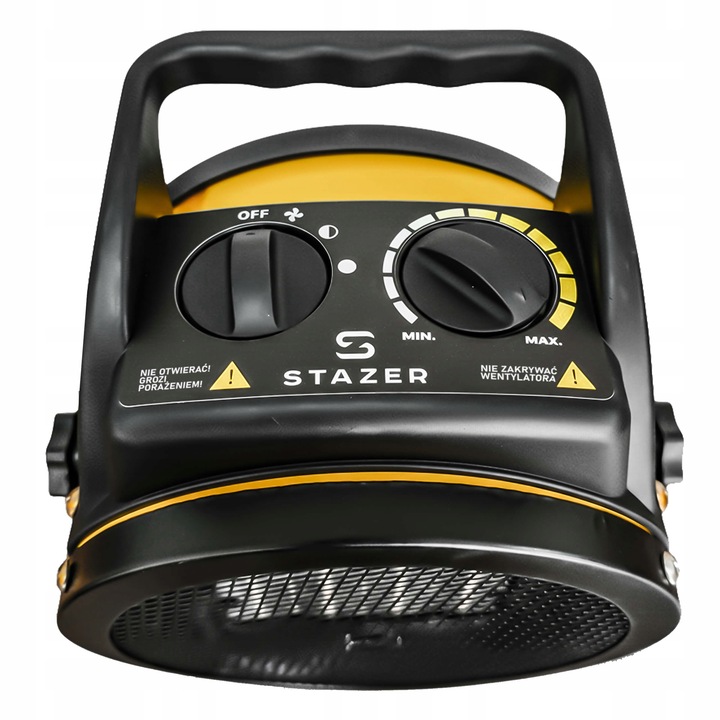 Termowentylator nagrzewnica elektryczna ceramiczna farelka cichy grzejnik