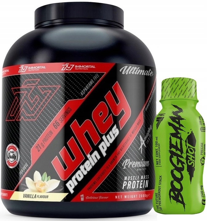 IMMORTAL WHEY PROTEIN PLUS 2000g WPC BIAŁKO CASEIN