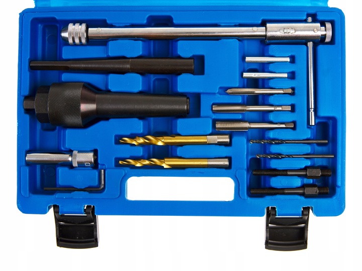 ZESTAW DO NAPRAWY DEMONTAŻU URWANYCH ŚWIEC ŻAROWYCH 8 10 MM