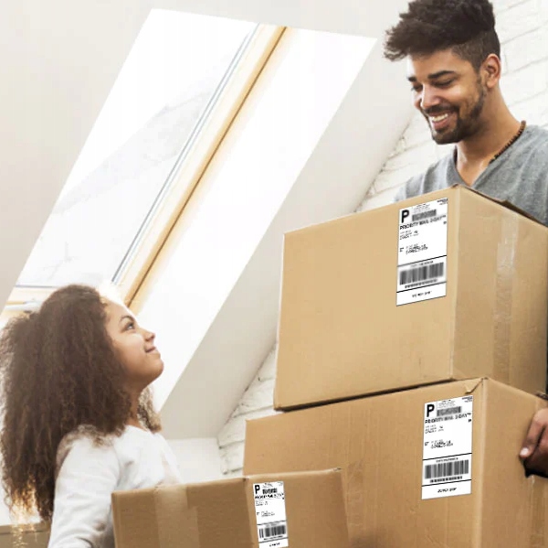 Phomemo drukarka termiczna etykiet wysyłkowych D520-BT Bluetooth USB