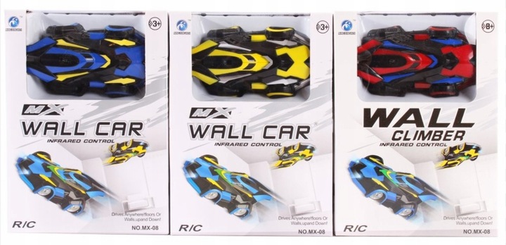 Samochód jeżdżący po ścianie i suficie RC auto zdalnie sterowany ścianowiec