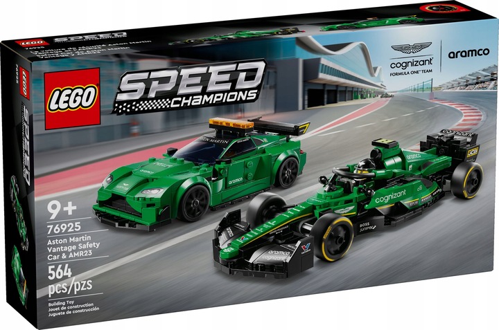 LEGO Speed Champions 76925 Samochód bezpieczeństwa Aston Martin i AMR23