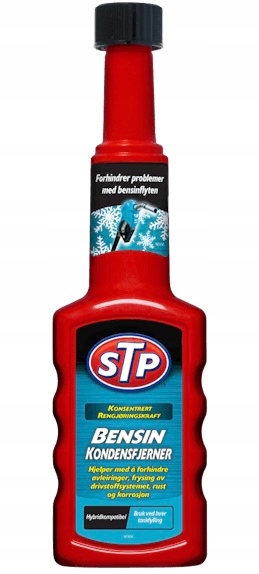 2x STP Zimowa Formuła Do Benzyny Usuwanie Wody Usuwanie Kondensatu 200 ml