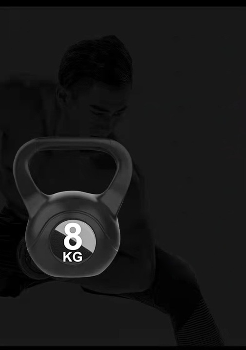 KETTLEBELL odważnik 8 KG kula KETTLE HANTLA hantel FITNESS ABS DO ĆWICZEŃ