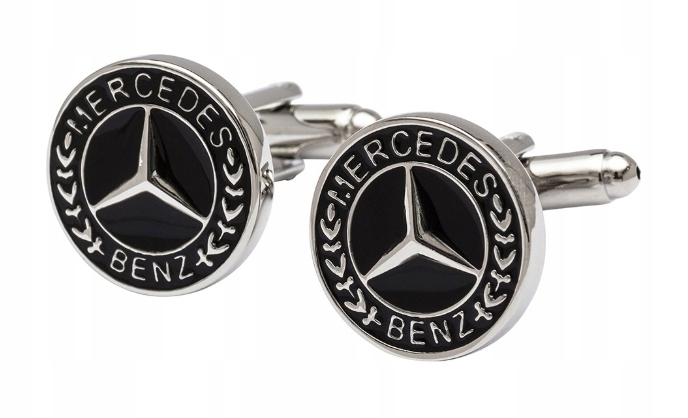 SPINKI DO MANKIETÓW, do koszuli, MERCEDES ORYGINAŁ