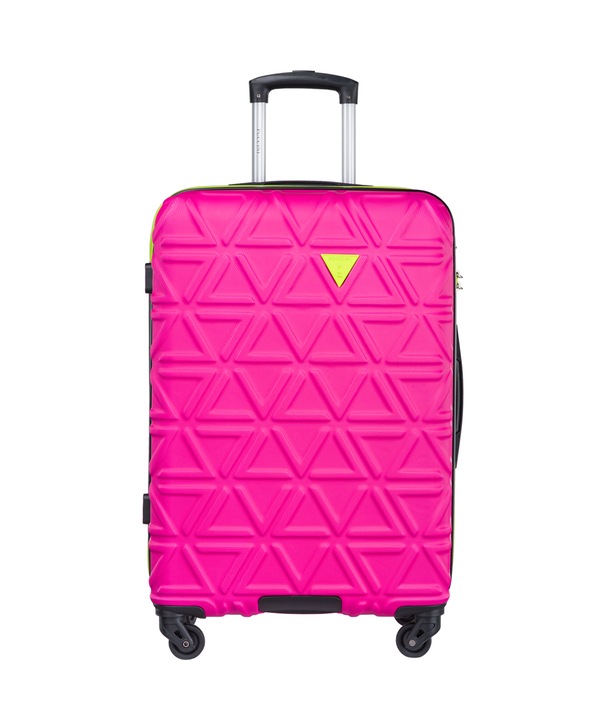 PUCCINI Zestaw WALIZEK Podróżnych Duża Średnia Kabinowa 3w1 ABS ABS018 3A