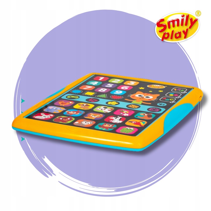 Smart Tablet Edukacyjny Interaktywny Zdobywam wiedzę z kotem Ignacym PL