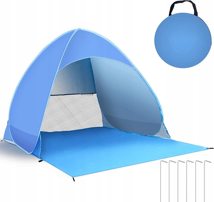 AUTOMATYCZNY NAMIOT PLAŻOWY NA PLAŻĘ SAMOROZKŁADAJĄCY 165x150x110 CM