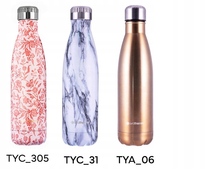 Butelka TERMICZNA na wodę 500ml NA KAWĘ WZORY