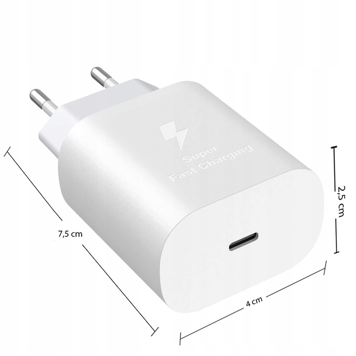 SZYBKA ŁADOWARKA SIECIOWA PD USB-C 3,3A do Samsung Galaxy A54 5G