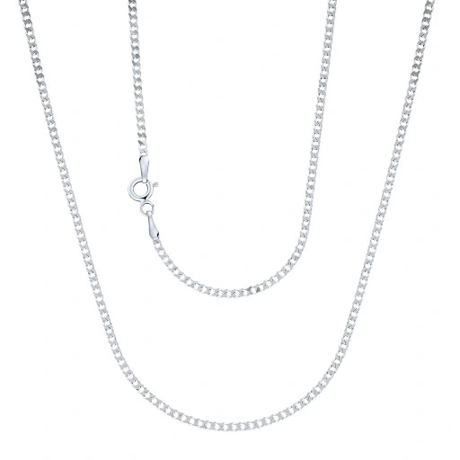 ŁAŃCUSZEK SREBRNY PANCERKA PR. 925 G050 60CM