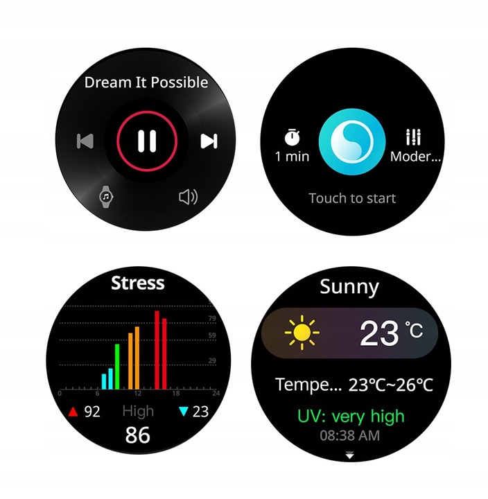 Zegarek SMARTWATCH Rubicon PREZENT DLA CHŁOPCA z rozmowami