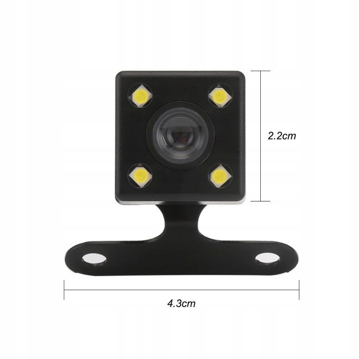 Kamera cofania, monitor - zestaw 12V