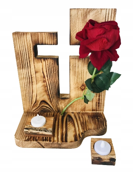 STROIKI na GRÓB STROIK na CMENTARZ KRZYŻ w drewnie