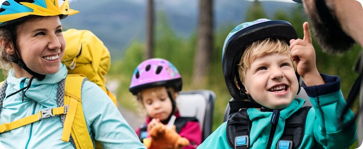 Kask rowerowy dla dzieci regulowany rower deska Meteor rozmiar M 52-56 cm