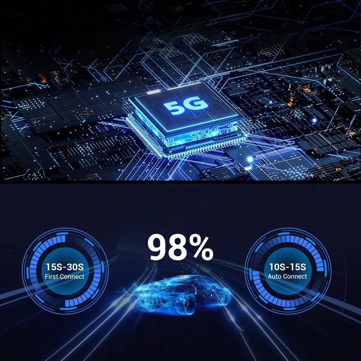 Bezprzewodowy Adapter Mini USB CarPlay do iPhone iOS