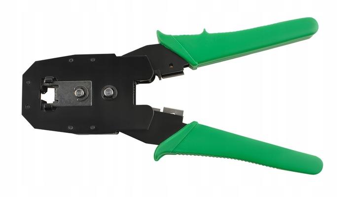 Tester Sieciowy RJ45 Zaciskarka Wciskacz Zestaw do Kabli Stripper Etui Wtyk