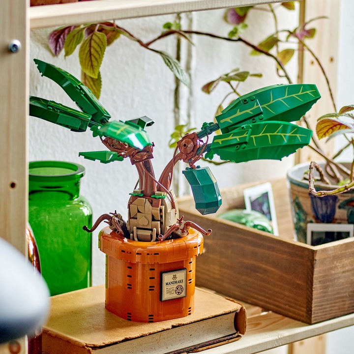 LEGO Harry Potter 76433 Mandragora Model Wrzeszczącej Rośliny w Doniczce