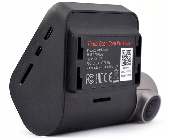 KAMERA 70MAI A500S PRO PLUS + 128GB + ADAPTER ACC