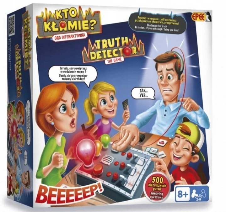 EPEE GRA INTERAKTYWNA KTO KŁAMIE wykrywacz kłamstw